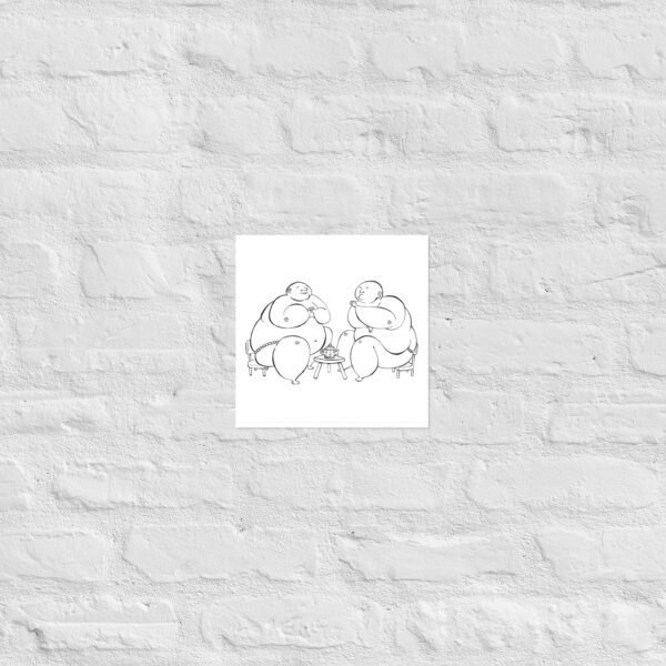 Sumo Tea Party Poster - Image 4