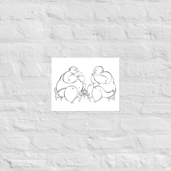Sumo Tea Party Poster - Image 5