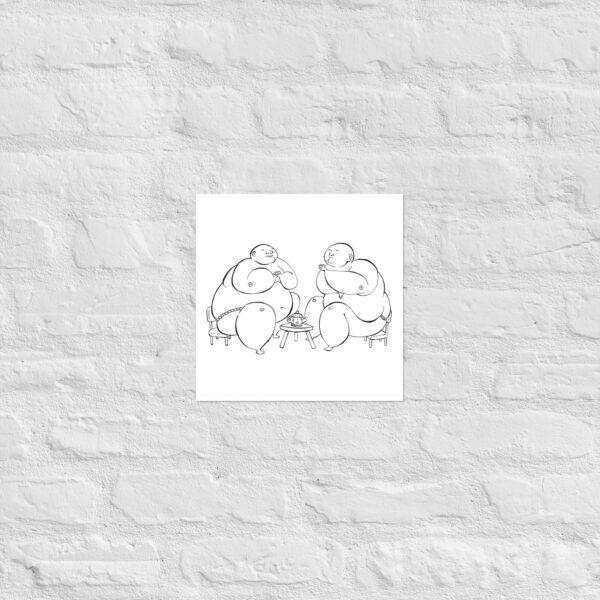 Sumo Tea Party Poster - Image 6