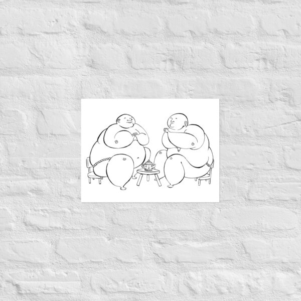 Sumo Tea Party Poster - Image 7