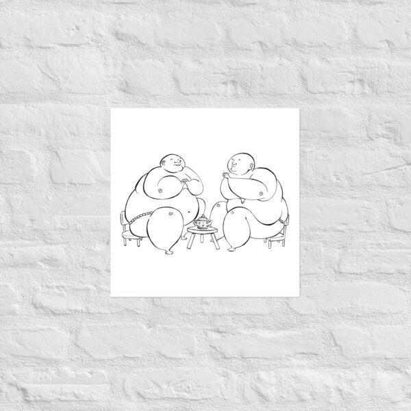 Sumo Tea Party Poster - Image 10