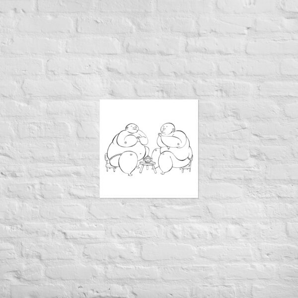 Sumo Tea Party Poster - Image 12