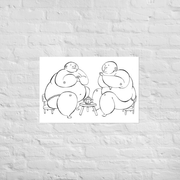 Sumo Tea Party Poster - Image 13