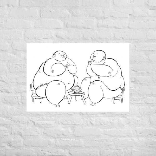 Sumo Tea Party Poster - Image 14