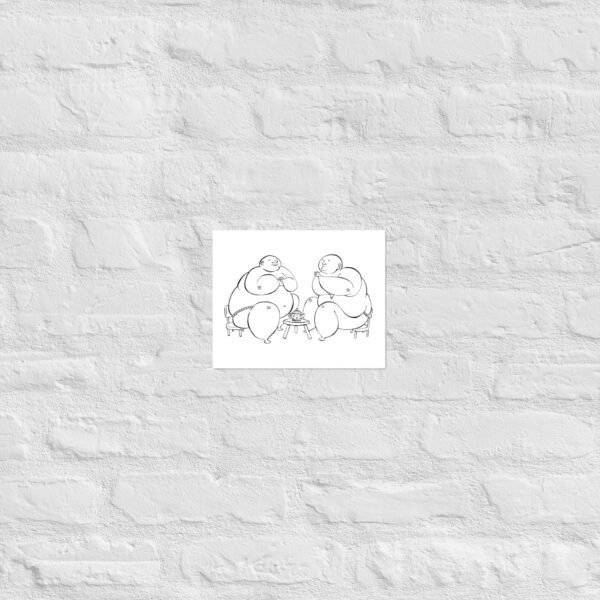 Sumo Tea Party Poster - Image 16