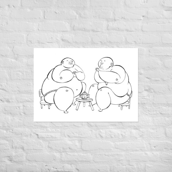 Sumo Tea Party Poster - Image 2
