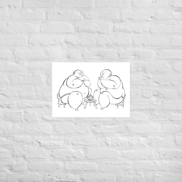 Sumo Tea Party Poster - Image 3