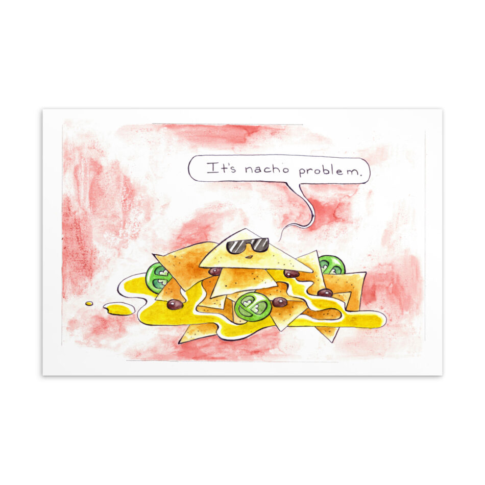 Punny Nacho - Postcard
